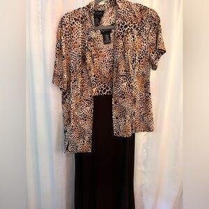 Giraffe Print Dress
